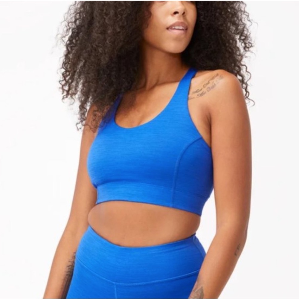 NWOT Outdoor Voices Doing Things Bra | Small | OV Blue